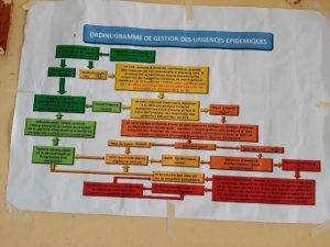 Organigramme de gestion des urgences épidémiques