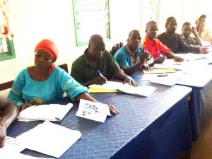 Vue Salle de formation en SSP des AS de Faranah